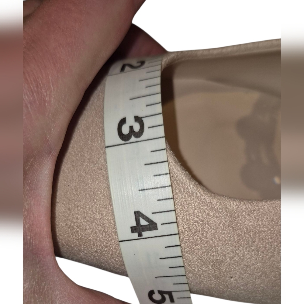 Elegant Beige Women's Shoes with Pearl Detailing - Picture 13 of 14